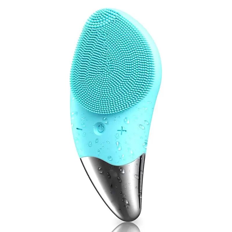 Электрическая щётка Sonic Facial Brush для чистки лица, бирюзовый