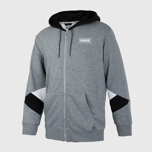 фото Толстовка puma, размер m (46-48), серый