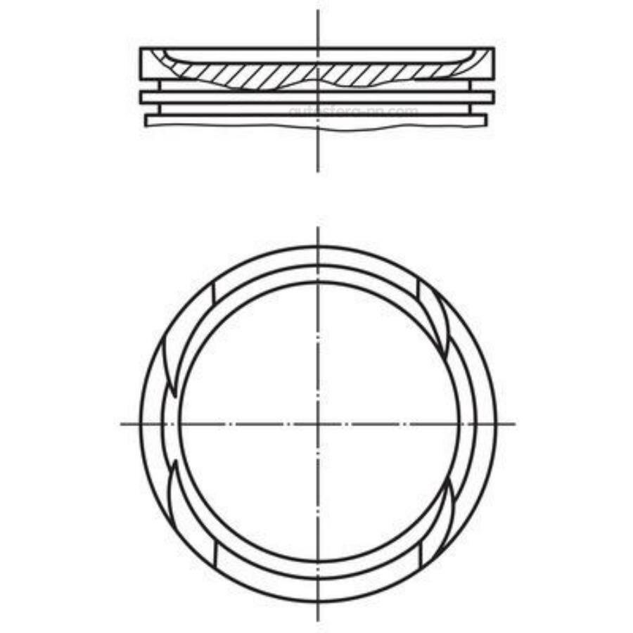 MAHLE 011PI00112000 Поршень