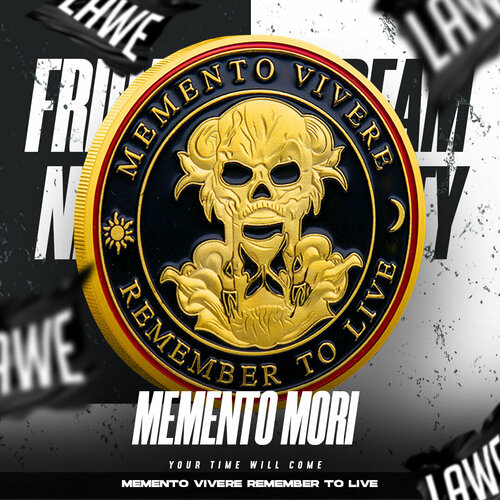 Коллекционная монета Memento Mori in Gold / Your Time Will Come