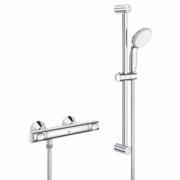 фото Набор для ванны и душа GROHE Precision Flow с термостатом