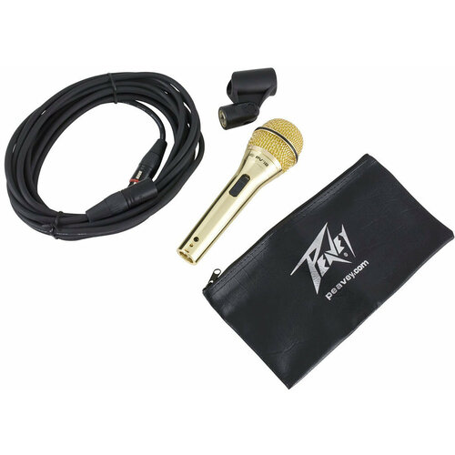 Микрофон динамический вокальный Peavey PVI 2G золотистый, золотой