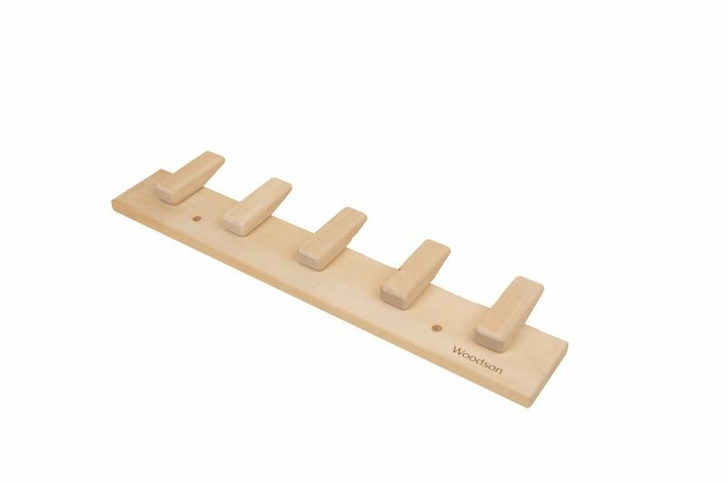 Вешалка Woodson D5, 5 креплений, ольха — фото 1