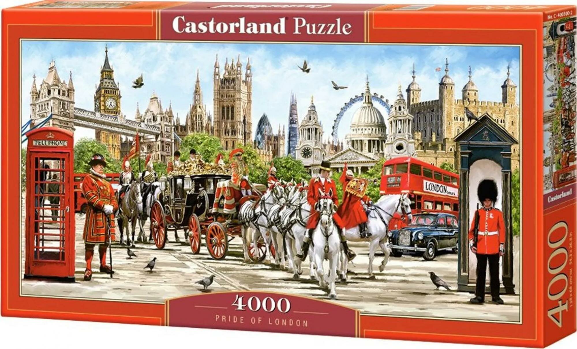 Puzzle-4000 "Величие Лондона" (С-400300) Castorland - фото №5