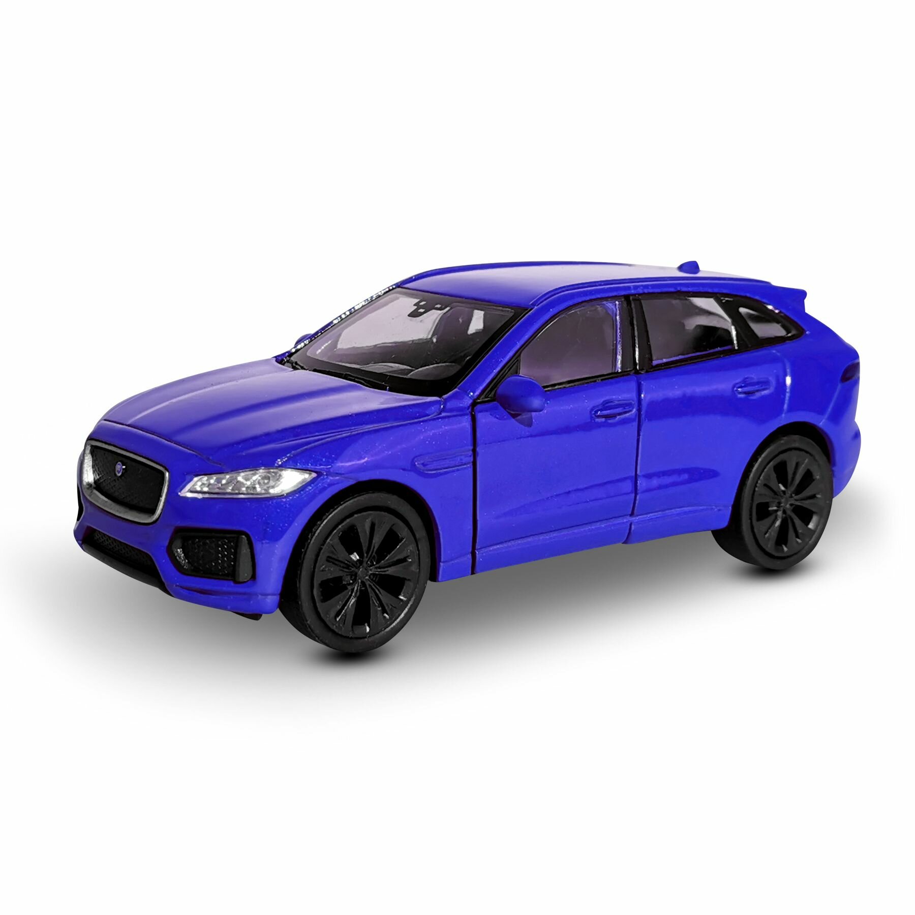 Машинка WELLY JAGUAR F-PACE Синий / модель машины 1:38 с пружинным механизмом