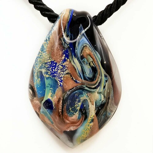 Подвеска Venezia, синий, коричневый