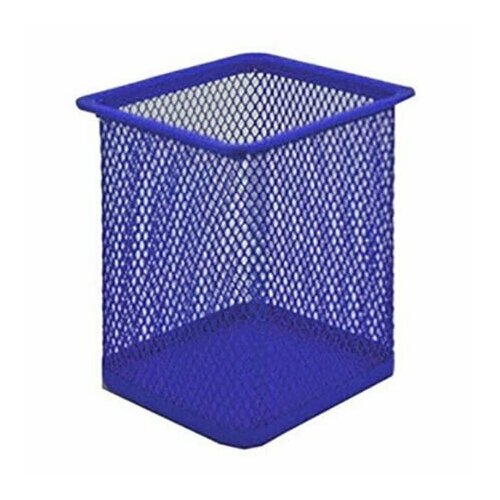 Стакан KWELT 8895см металлический сетчатый квадратный синий 300₽