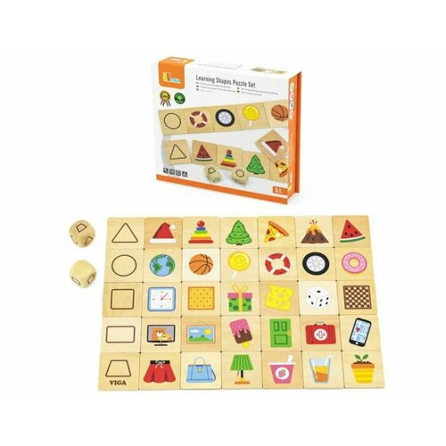 Головоломка Изучаем фигуры в коробке 2157₽