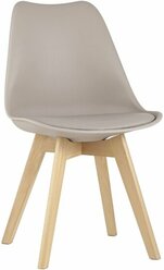 Стул обеденный Stool Group FRANKFURT, бежевый, дер. ножки