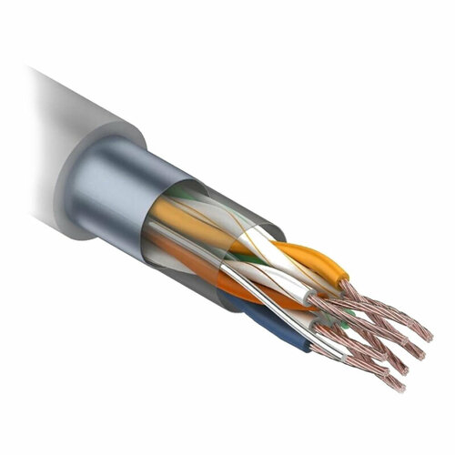 кабель ethernet rexant кабель ftp 4pr 24awg cat5e 305м stranded 01 0145 Кабель Rexant FTP 4PR 24AWG CAT5e 305м STRANDED (01-0145)