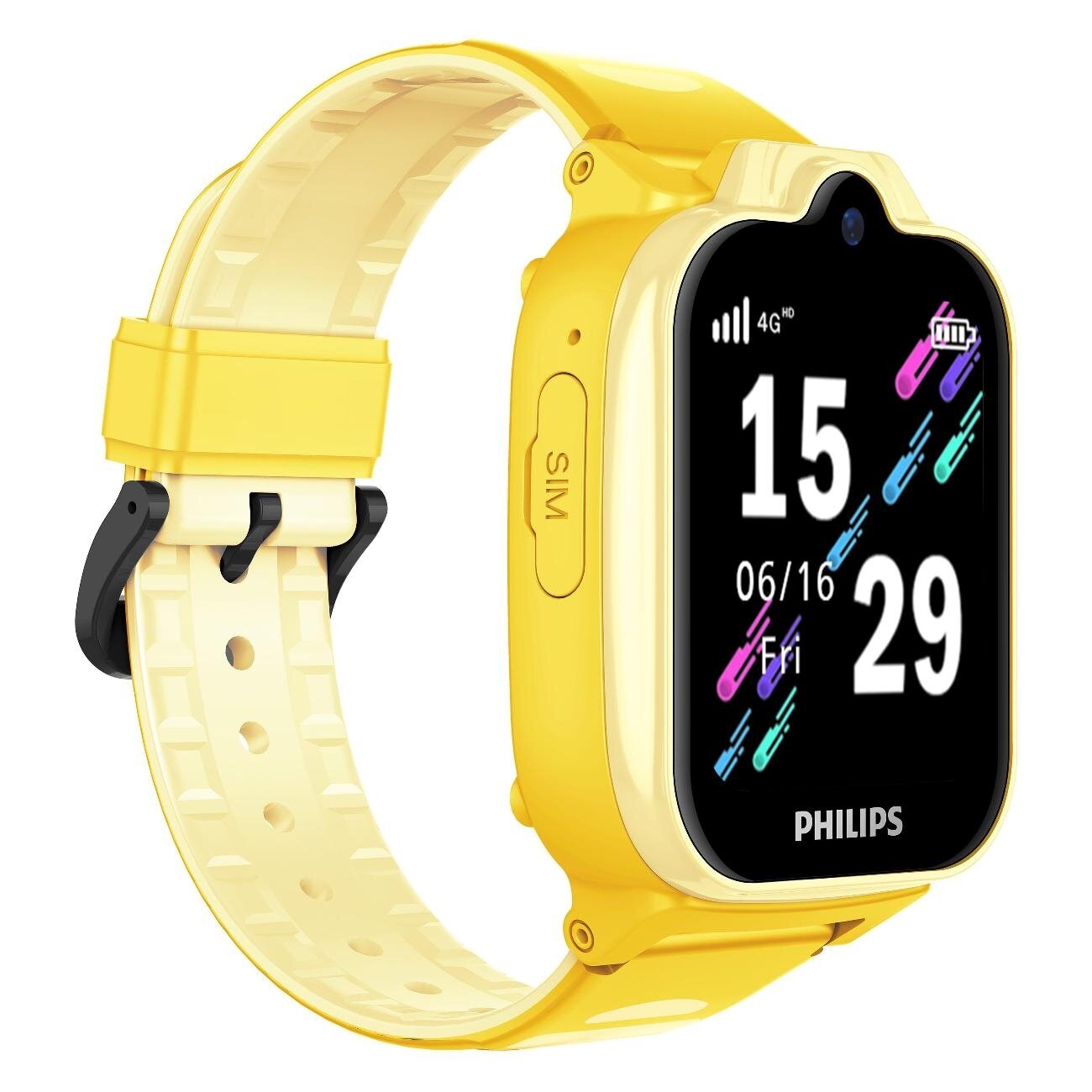 Часы с GPS трекером Philips W6610 Yellow