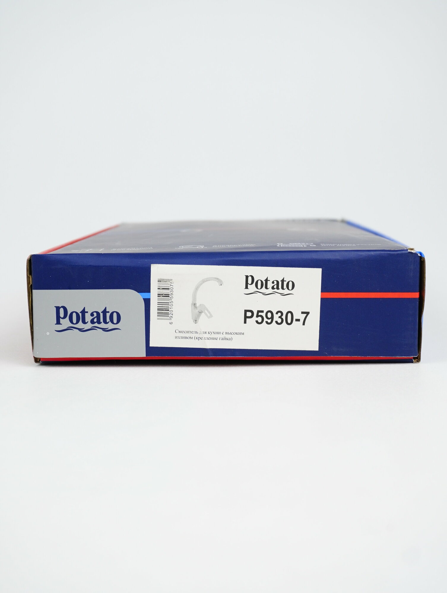 Смеситель для кухни Potato P5930 P5930-7 белый - фото №13