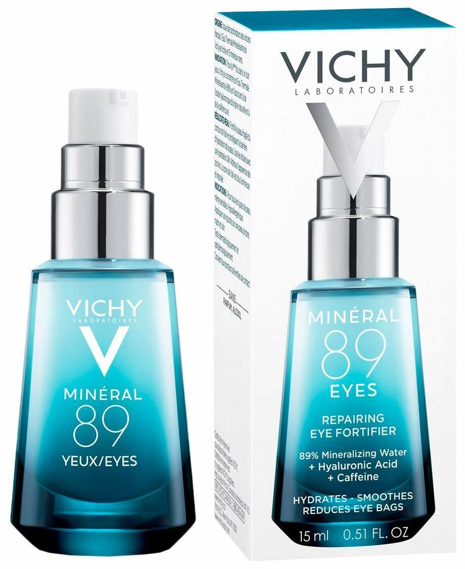 Уход Vichy (Виши) Mineral 89 восстанавливающий и укрепляющий для кожи вокруг глаз 15 мл Косметик Актив Продюксьон - фото №15