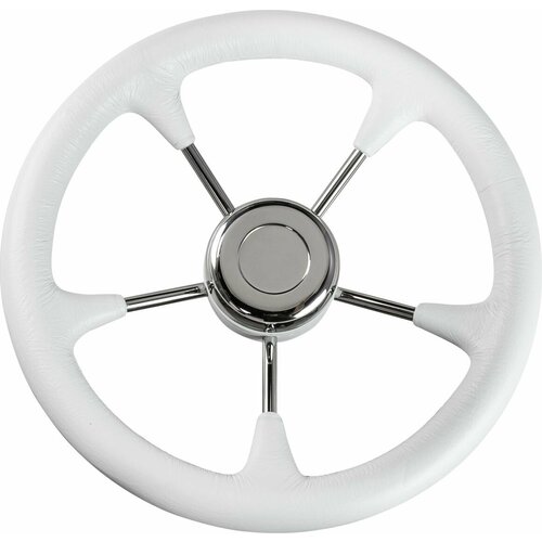 брелок osculati белый Рулевое колесо Osculati, диаметр 350 мм, цвет белый 45-128-03