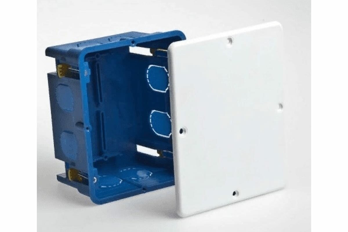 фото Коробка распределительная СП для гипсокартона Рувинил 10177, 140x112x70 мм