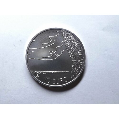 10 евро. Финляндия Пациус 2009 серебро