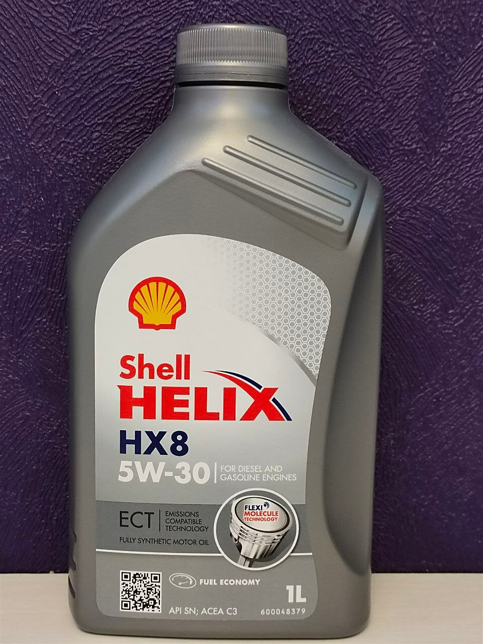 Моторное масло SHELL Helix HX8 ECT 5W-30 синтетическое 1л - фото №18