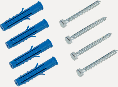 Изображение товара Дюбель распорный четырехсегментный с шурупом STARFIX 4 штуки (SMK2-42192-4)