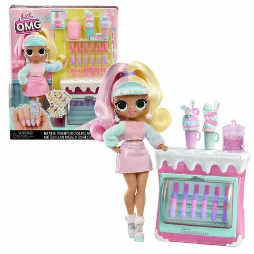 MGA Entertainment Кукла «Кэндилишес», ОМГ Sweet Nails, с аксессуарами