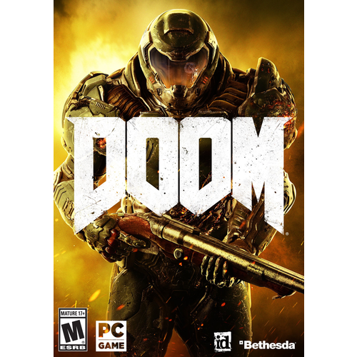 Игра DOOM 2016, цифровой ключ для PC(ПК), Русская озвучка, Steam