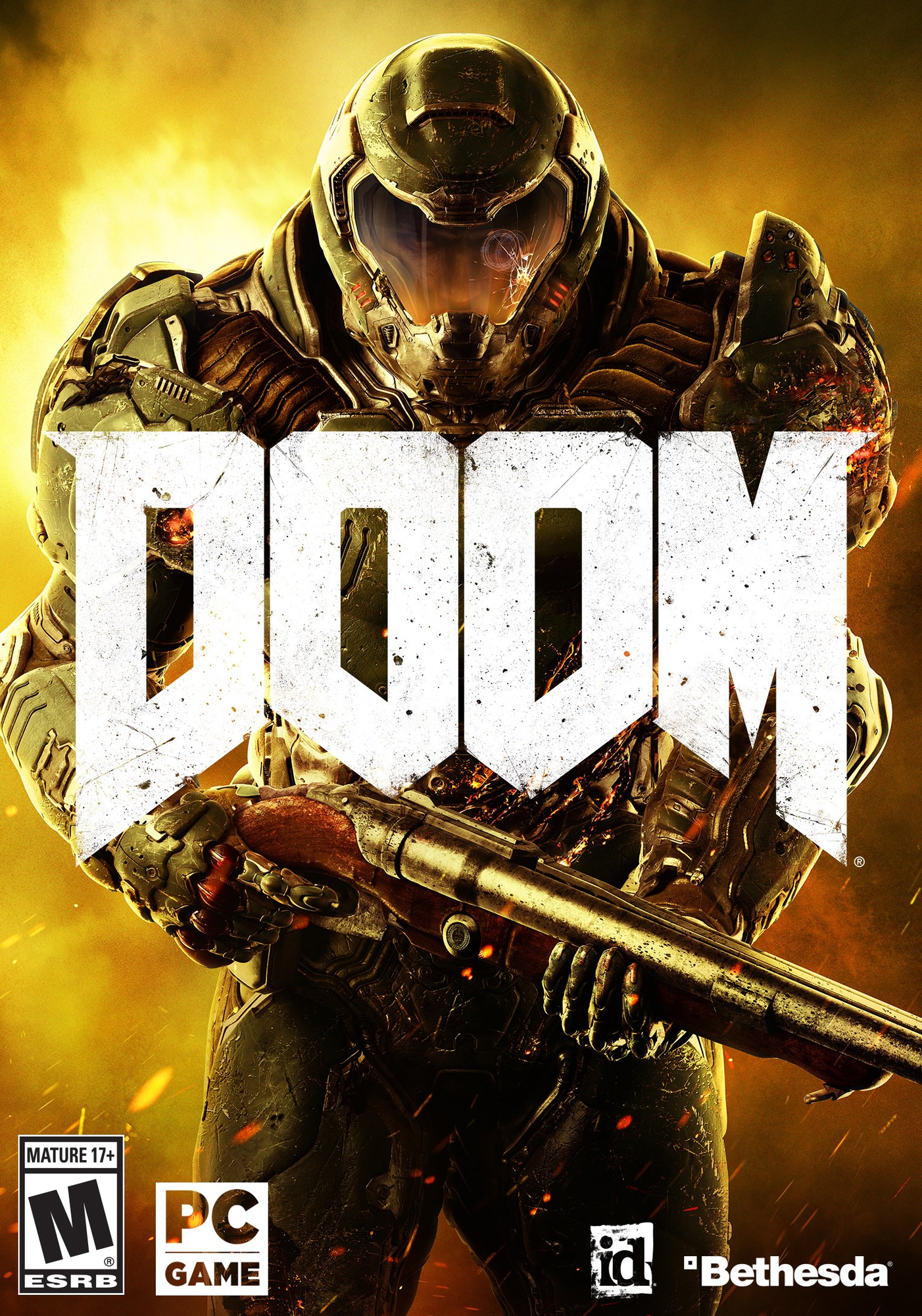 Игра DOOM 2016, цифровой ключ для PC(ПК), Русская озвучка, Steam