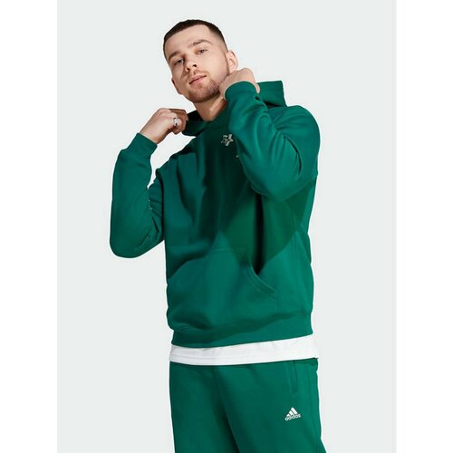 Худи adidas, размер XL [INT], зеленый