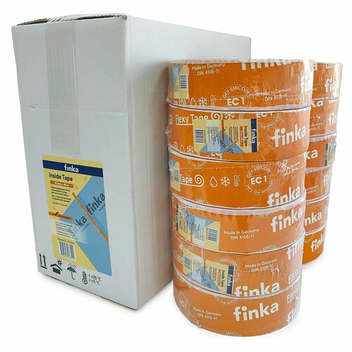 Клейкая лента на бумажной основе Finka Flexy Inside Tape 50мм*40м, Коробка - 12 штук