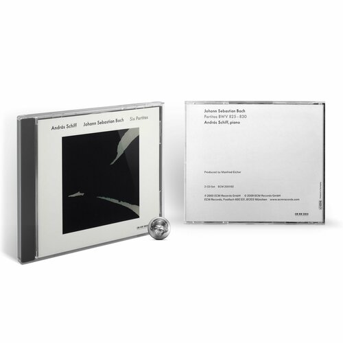 Andras Schiff - Bach: Six Partitas (2CD) 2009 Jewel Аудио диск компакт диски ecm records andras schiff bach goldberg variationen cd