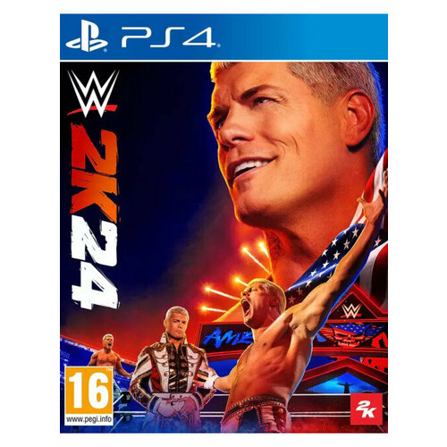 Игра WWE 2K24 (PS4) ps4 игра 2k wwe 2k22 take two ps4 игра 2k wwe 2k22