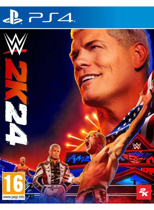 Игра WWE 2K24 (PS4)