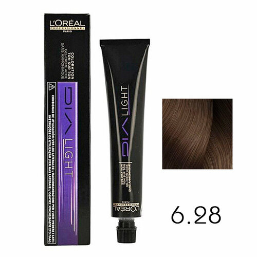 Краска для волос Dia Light 6.28 50 мл L'Oreal Professionnel Dia Light 6.28 50 мл краска для волос dia light 9 18 50 мл l oreal professionnel dia light 50 мл