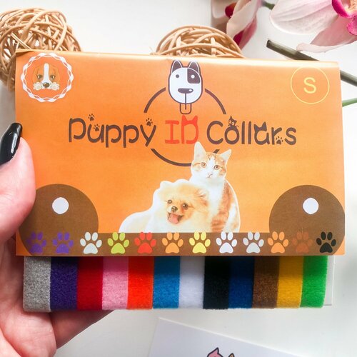 Набор ошейников-маркеров Pet Stuff (размер S)