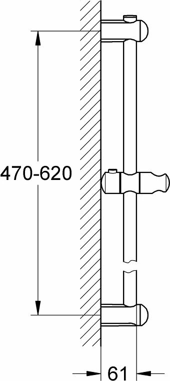 Душевая штанга Grohe Euphoria Neutral 27499000