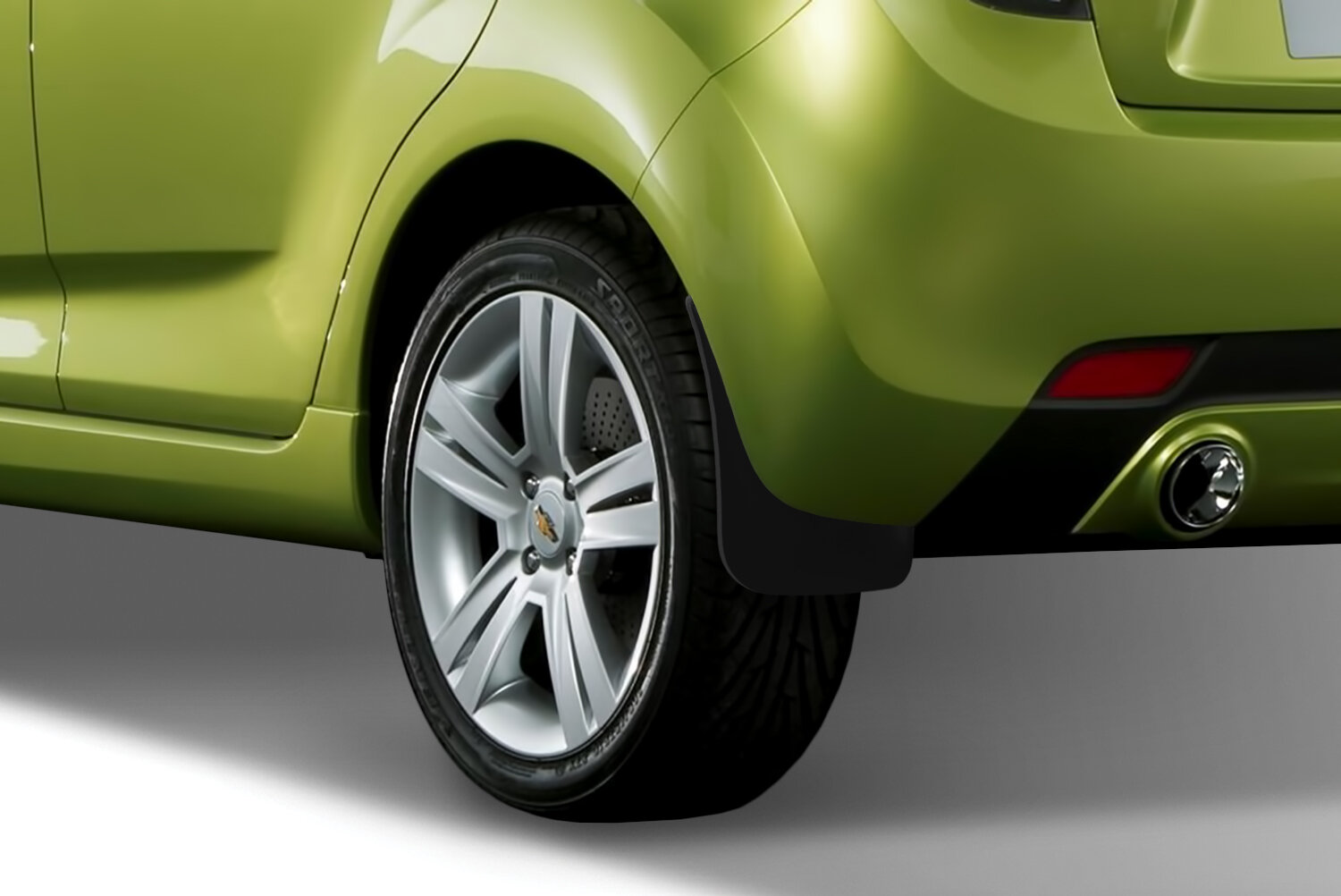 Брызговики задние для CHEVROLET Spark, 2010- 2 шт.(optimum) в пакете, NLF.08.14. E11