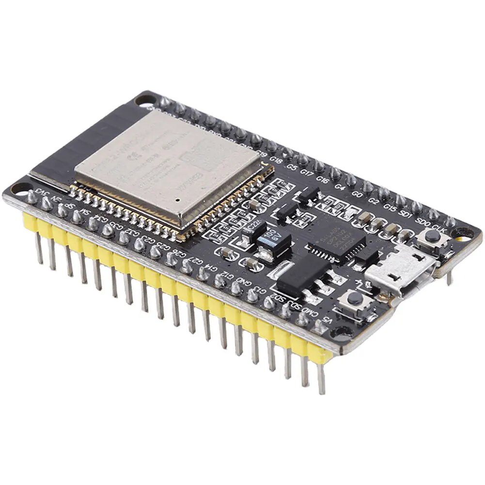Плата разработки ESP32, двухъядерный процессор, модуль платы разработки ESP32, Wi-Fi + Bluetooth-совместимый 38PIN для различных применений