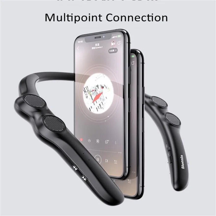 Спортивный Bluetooth-динамик с подвесной шеей Smart 9 — фото 1