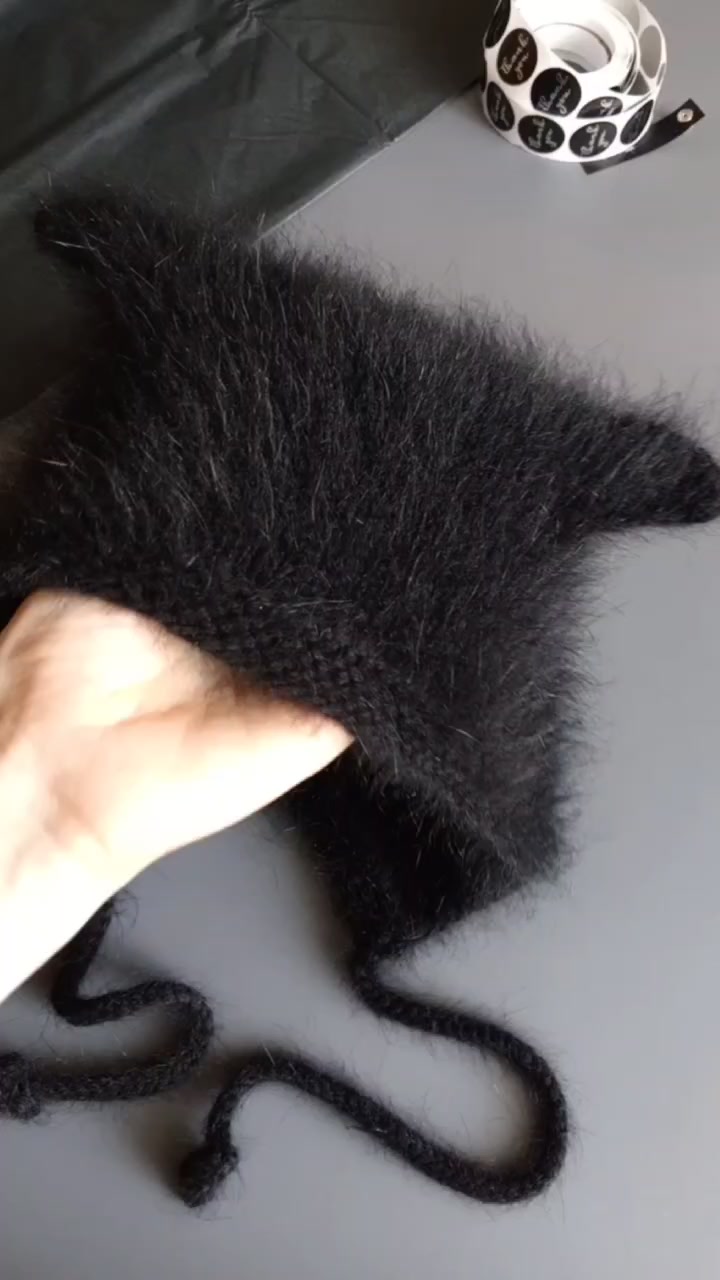 Чепчик Petelkof Модная коллекция для девочек и женщин, размер 54-56 см, черный — фото 1