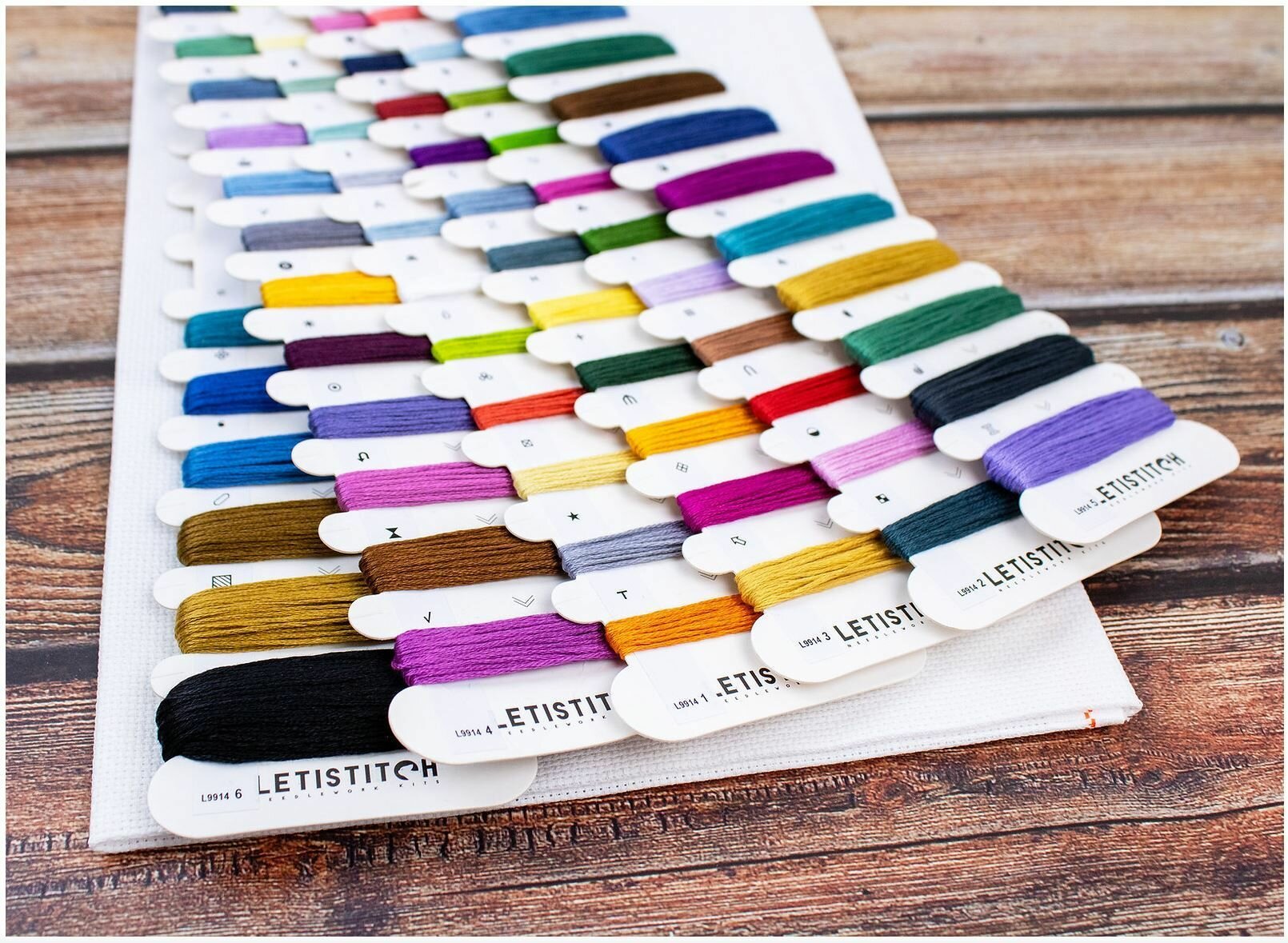 LetiStitch Набор для вышивания L9914 Magic Dragon Shop — фото 1