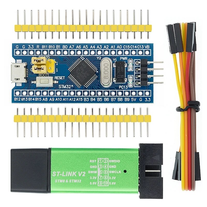 Проектор симулятора V2, программатор загрузки STM32F103C8T6 ARM STM32, STM32F103C6T6 — фото 1