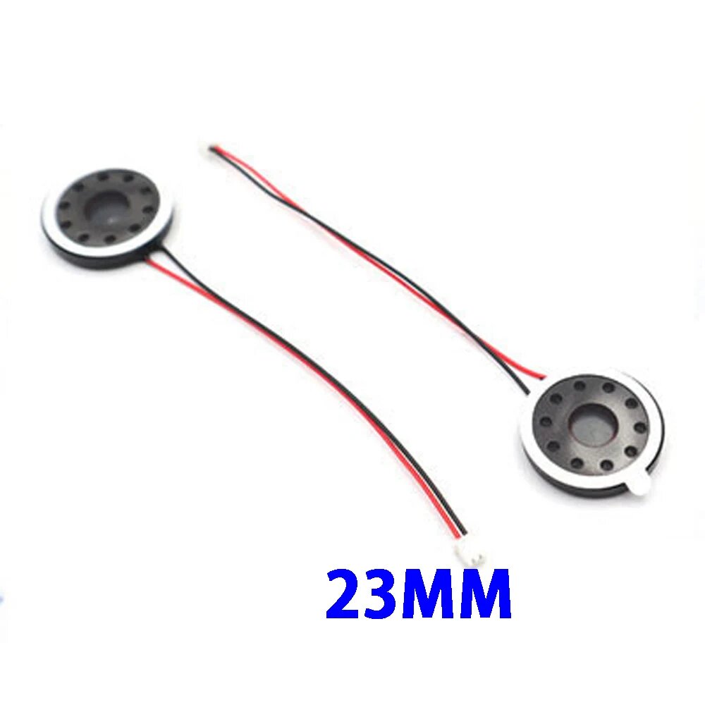 LAJQTAO Рупорный динамик 8 Ом 1 Вт, 23MM 8R 1W 80MM