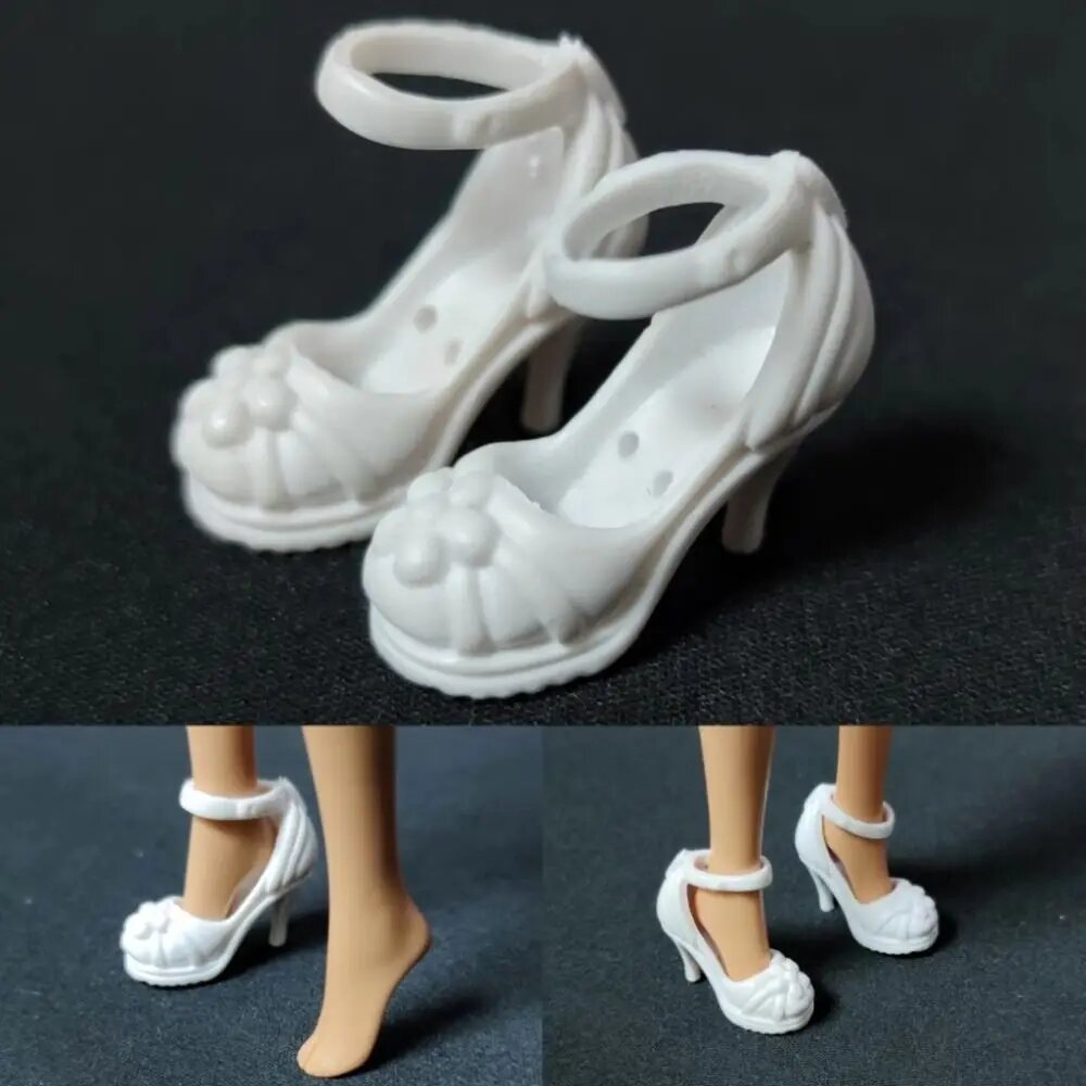 High Quality Quality 1/6 Doll Shoes 30cm Original High Heels Shoes 10 Styles Figure Doll Sandals Doll Accessories
