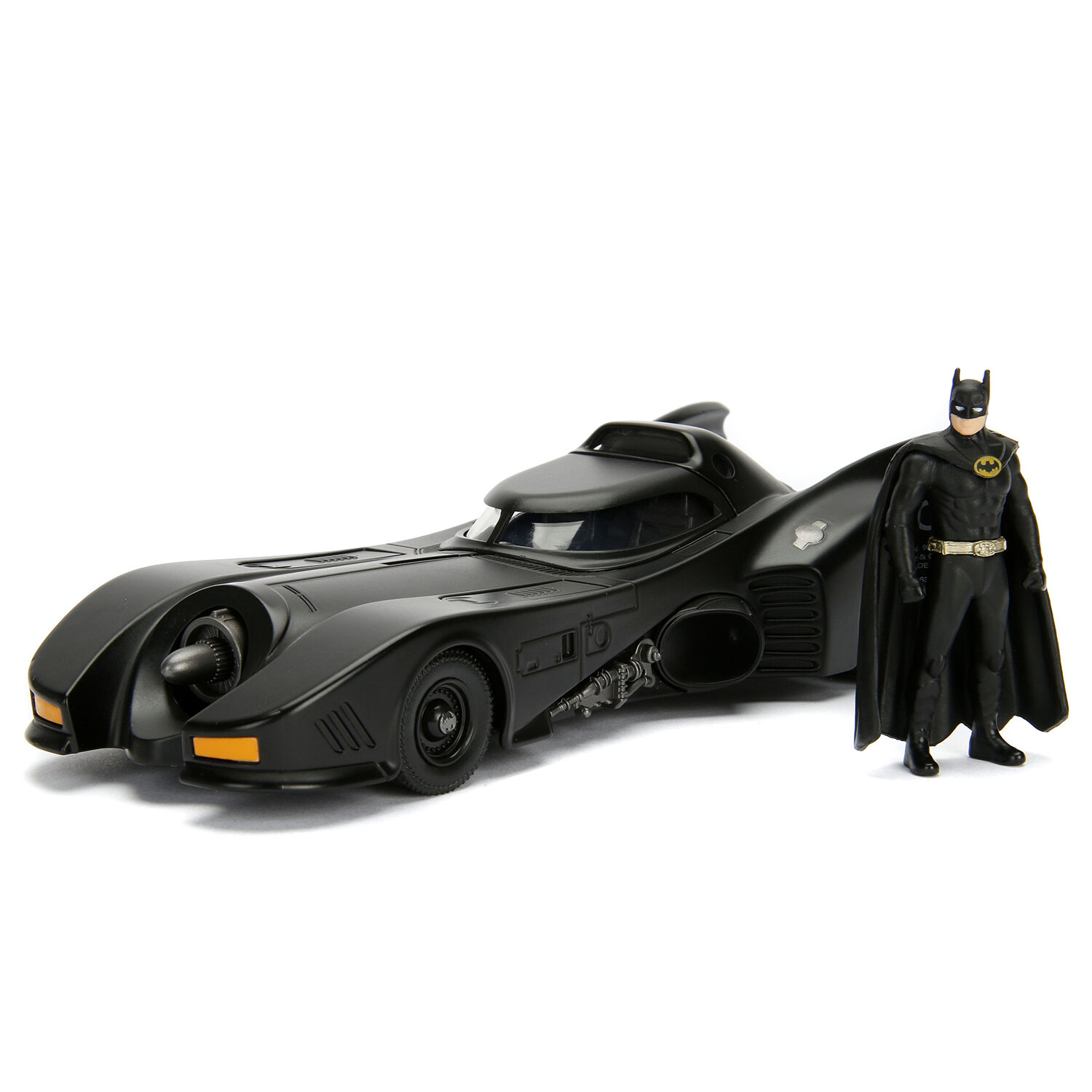 Набор Jada Toys Машинка с Фигуркой Batmobile 2.75" 1:24 1989 Batmobile W/Batman Figure