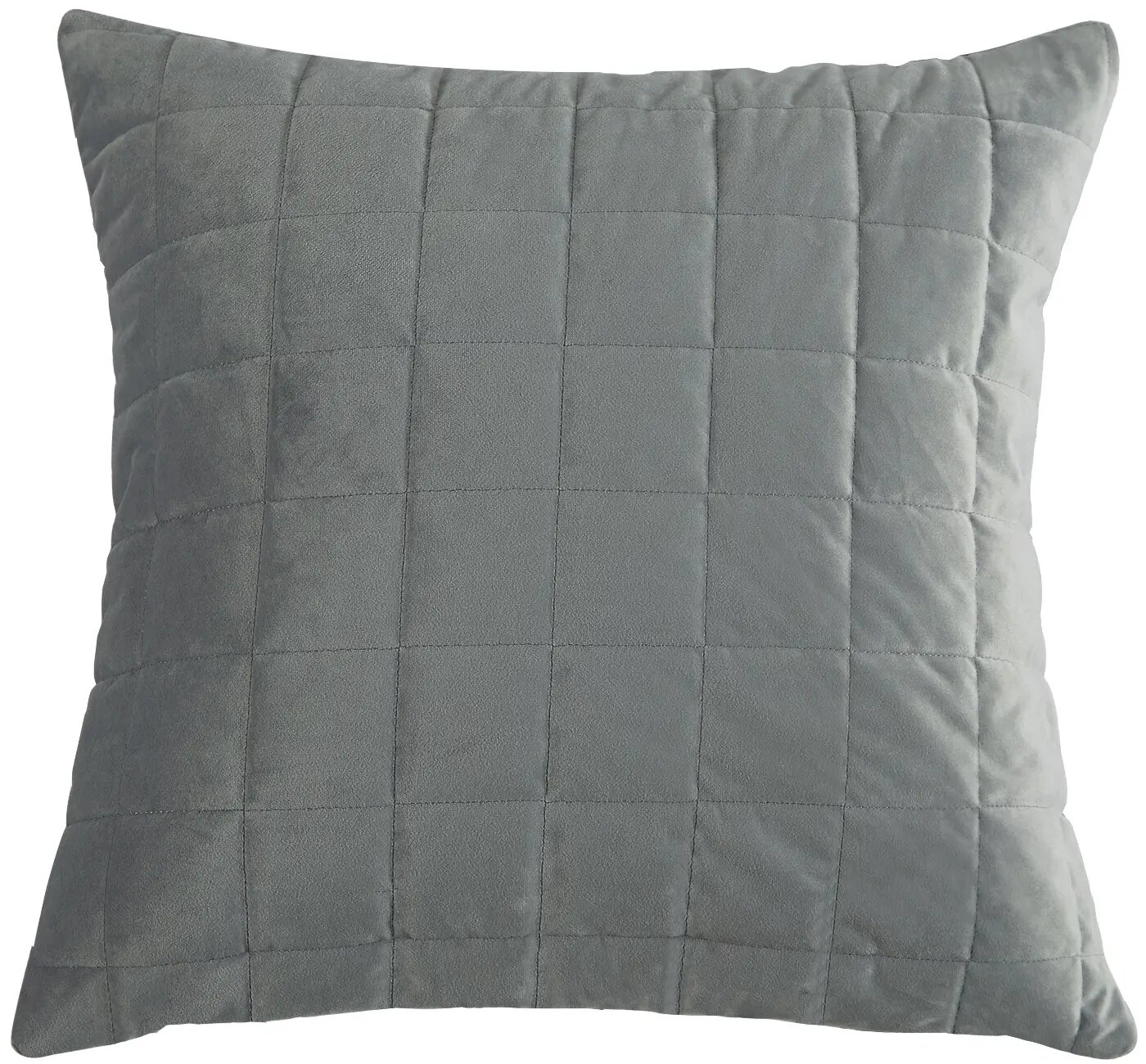 Подушка Etna 50x50 см велюр цвет графит