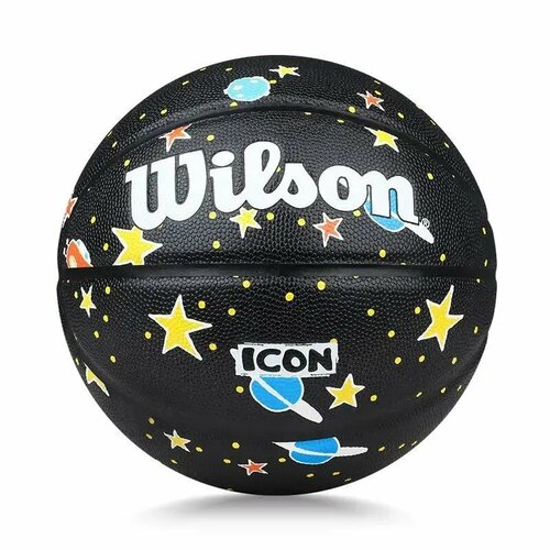 Баскетбольный мяч Wilson ICON BLACK UNIVERSE BSKT №7