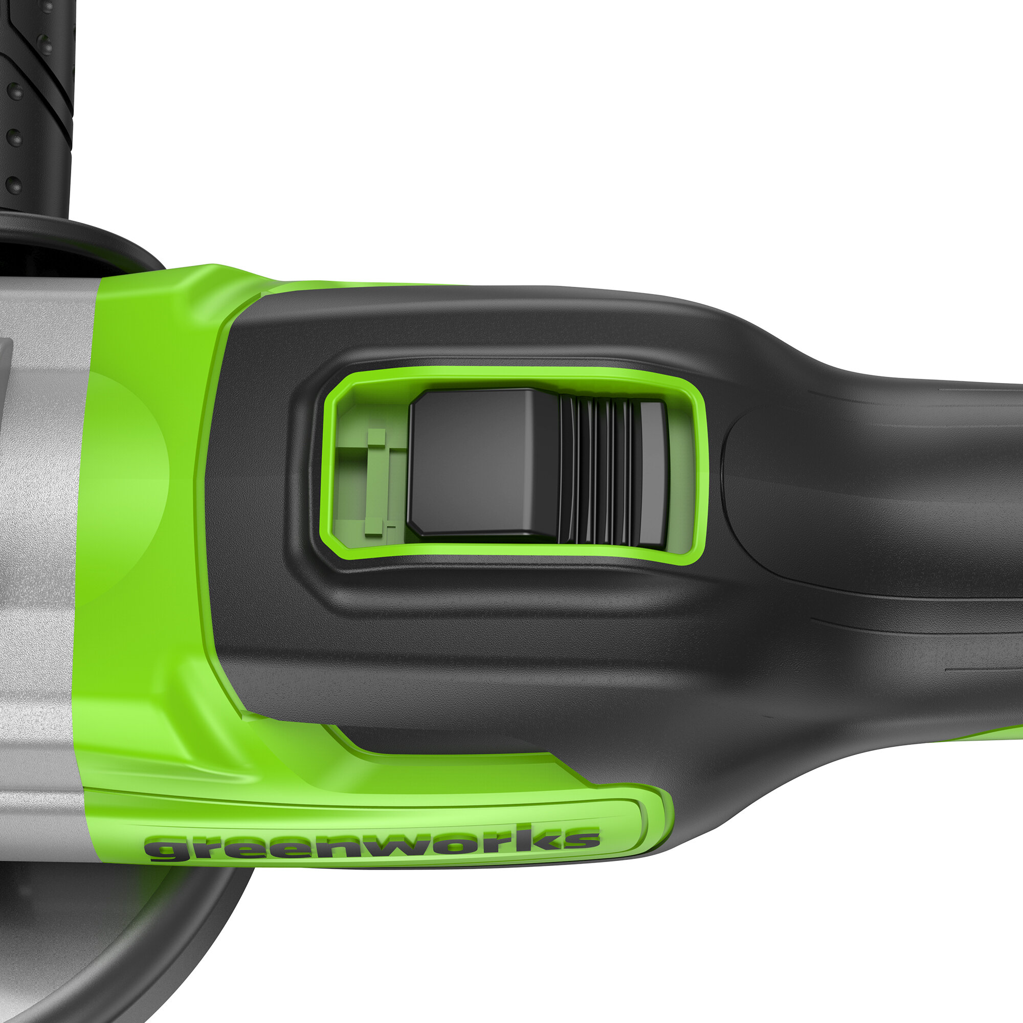 Угловая шлифовальная машина Greenworks 3200207UA, 24V, бесщеточная, c 1хАКБ 2 Ач и ЗУ — фото 1