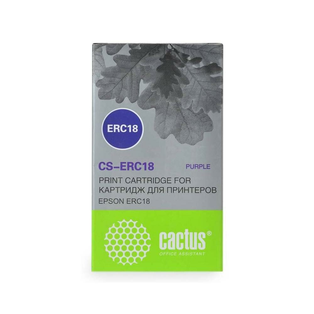 Картридж матричный Cactus CS-ERC18 для Epson ERC 18/ER4615-R violet