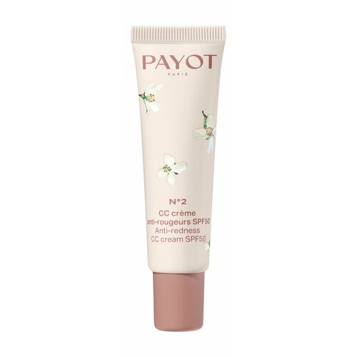 PAYOT 2 CC CRME ANTI-ROUGEURS Spf 50 Дневной тонирующий крем для лица против покраснений 1590₽