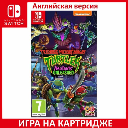 фото Игра tmnt teenage mutant ninja turtles (черепашки ниндзя) mutants unleashed switch картридж на nintendo switch английская версия
