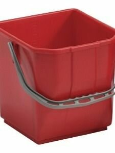 Ведро без отжима TTS Moplen 15 л красное, полипропиленовое, для уборки, 000R3501 — фото 1