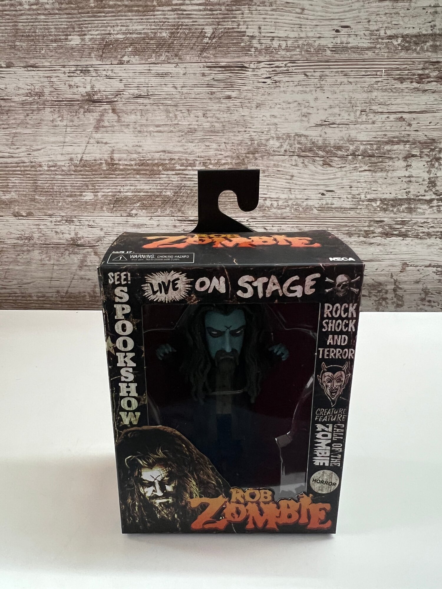 Фигурка Роб Зомби, Rob Zombie, rock shock and terror, 14 см, от Neca